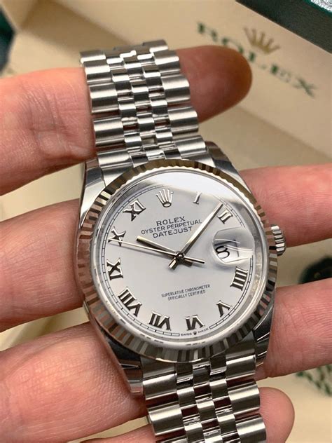 rolex datejust 36 roman numerals jubilee|rolex datejust 36 best price.